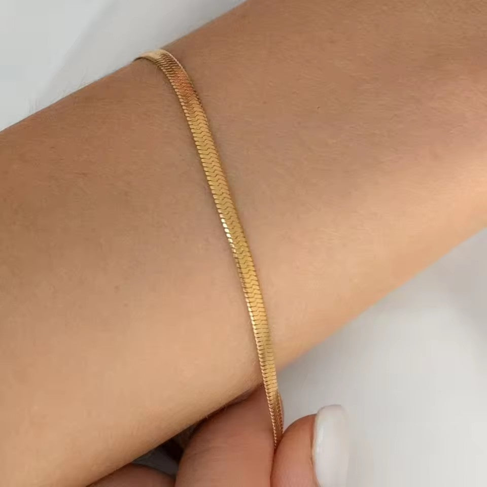 Classic Mariasz Minimalist 16/18cm Stainless Steel Bracelet