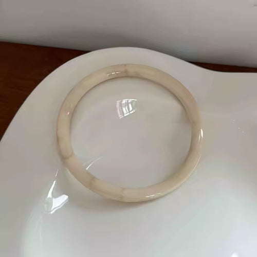 Retro Brown Resin Acrylic Marble Bangles