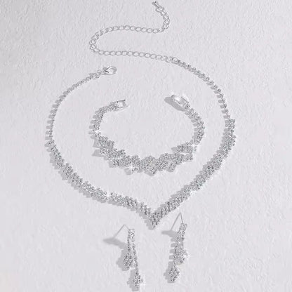 Wedding Season Women's Claw Chain Series Earrings Necklaces Bracelets